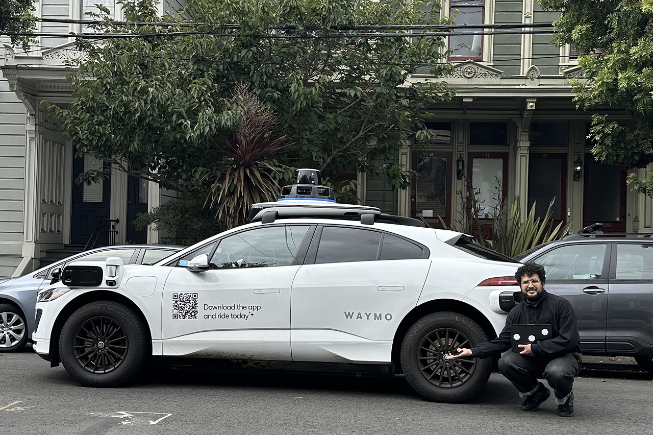 Ed presents a waymo